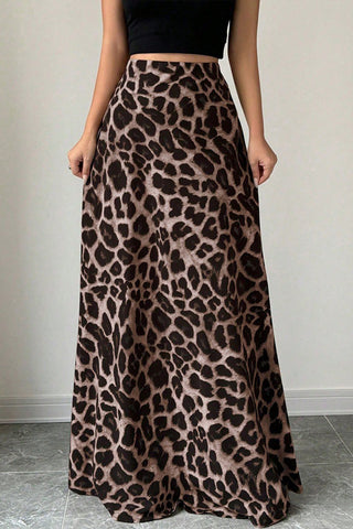 Floral Print Maxi Skirt