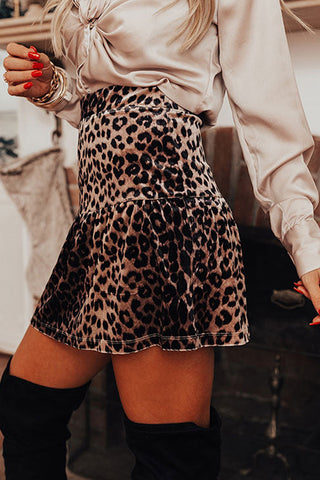 Chic Tiered Mini Skirt