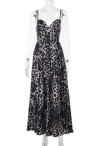 Leopard Print Sundress