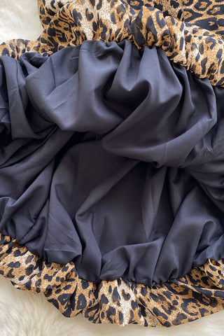 Leopard Belted Tank Top