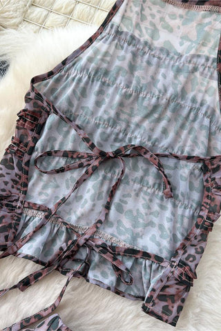 Halter Top and Skirt Set