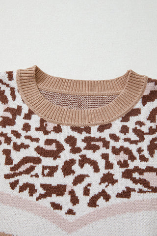 Patterned Knit Sweater with Chic Design