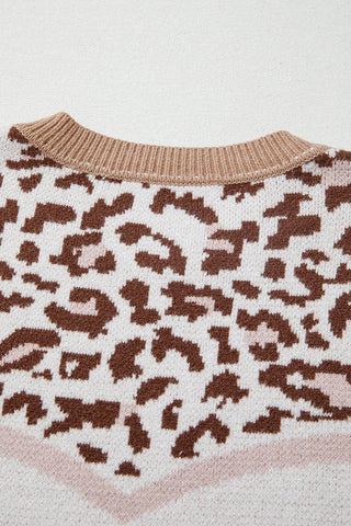 Patterned Knit Sweater with Chic Design