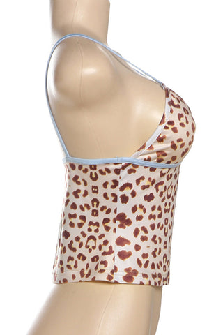 Leopard Print Cami Top