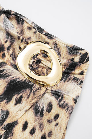 Halter Neck Skirt Set