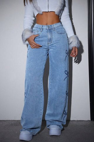 High-Waisted Casual Pants