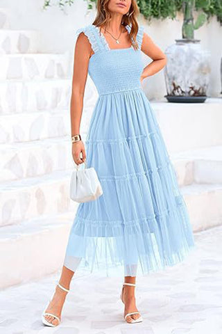Elegant Tiered Sundress