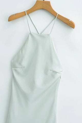 Spaghetti Strap Casual Maxi Dress