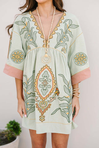 Bohemian Shift Dress