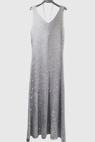 Sleeveless Sparkle Midi Dress