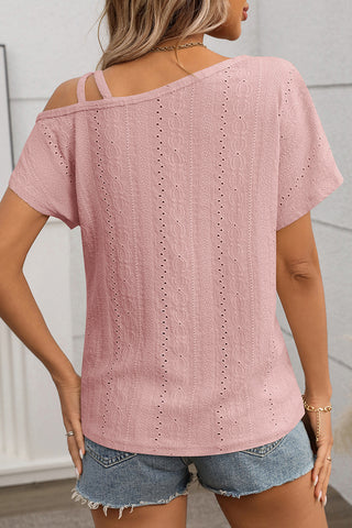 Asymmetrical Knit Tee