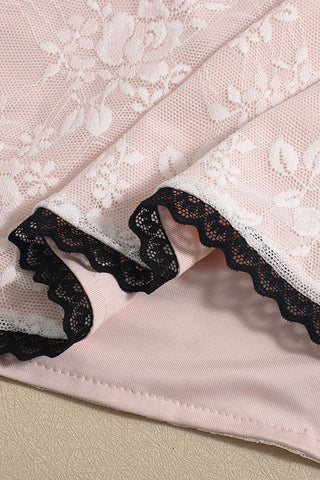 Lace-Trimmed Strappy Sundress