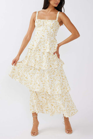 Floral Tiered Sundress