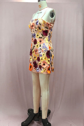 Floral Embroidered Sundress