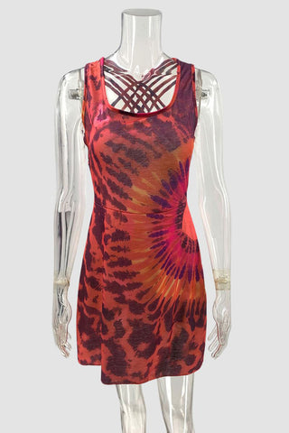 Tie-Dye Mini Dress