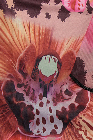 Off-Shoulder Floral Ruffle Dress