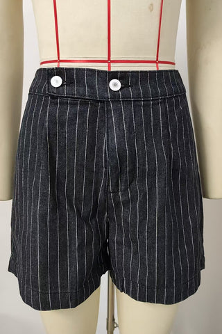 Sleeveless Button-Front Short Set