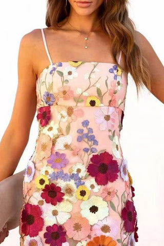Floral Embroidered Sundress