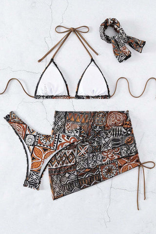 Stylish Bikini Set with Matching Cover-up