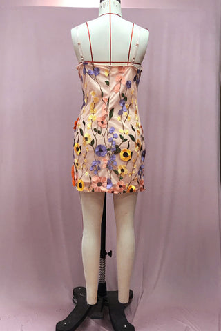 Floral Embroidered Sundress