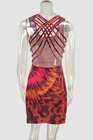 Tie-Dye Mini Dress