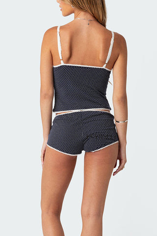 Polka Dot Casual Lounge Set