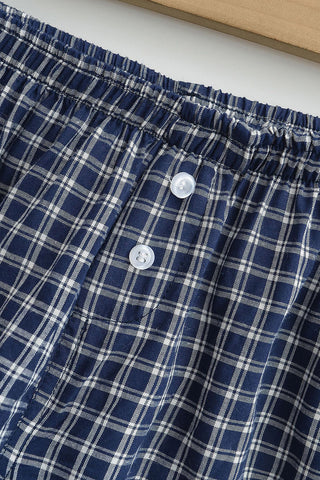 Checkered Casual Shorts