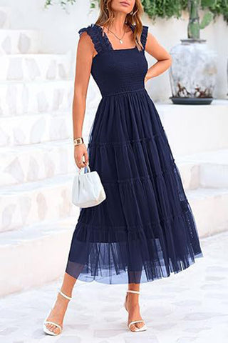 Elegant Tiered Sundress