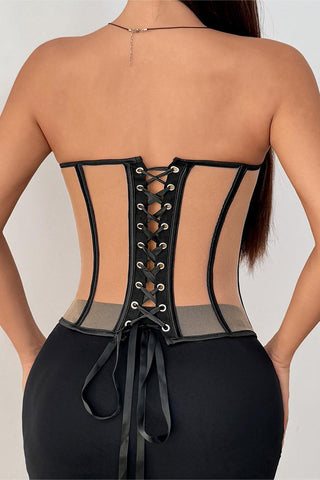 Strapless Corset Tank Top