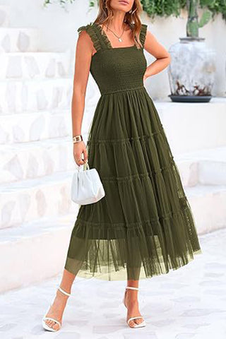 Elegant Tiered Sundress