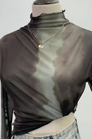 Graphic Long Sleeve Top