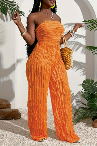 Strapless Layered Jumpsuit