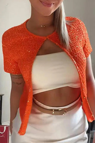 Scoop Neck Textured Knit Tank Top