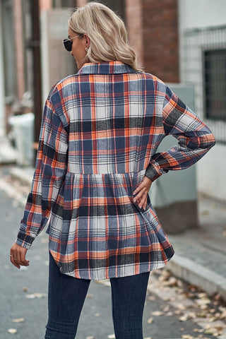 Casual Plaid Long Sleeve Shirt