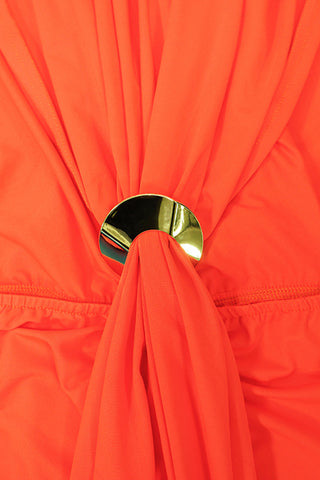 Twist Halter Maxi Dress