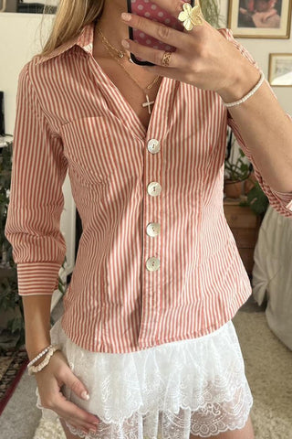 Collared Button-Down Shirt