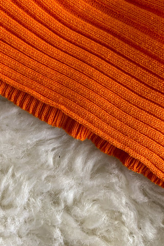 Ribbed V-Neck Tank Top