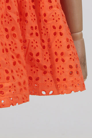 Cutout Casual Mini Dress