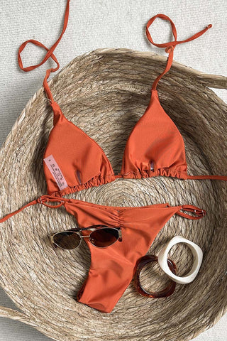 Starfish-Embellished Bikini Set