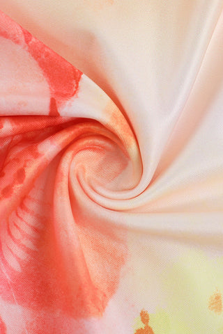 Elegant Floral Halter Sundress