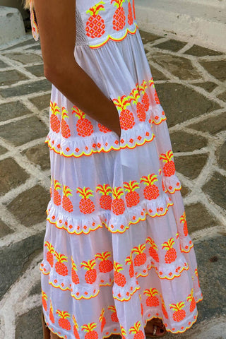 Patterned Casual Maxi Dress