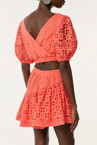 Cutout Casual Mini Dress