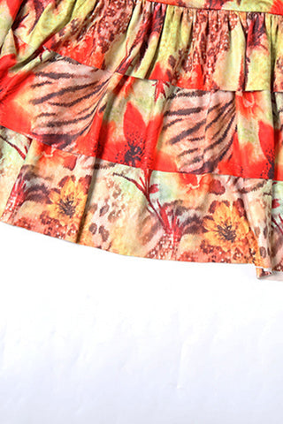 Tiered Ruffle Halter Dress