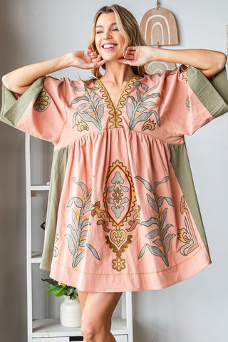 Bohemian Shift Dress