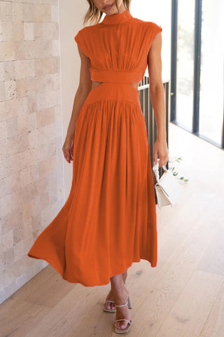 Elegant Backless Maxi Dress