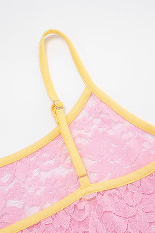 Lace Trim Camisole Top