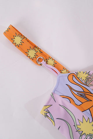 Artistic Print Camisole Top