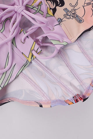 Artistic Print Camisole Top