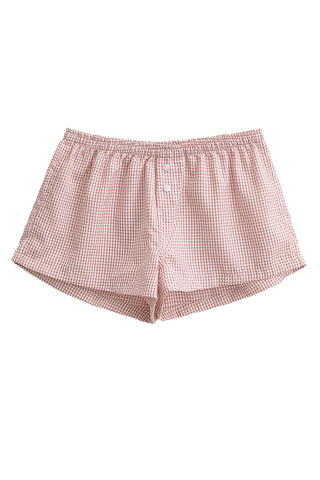 Checkered Casual Shorts