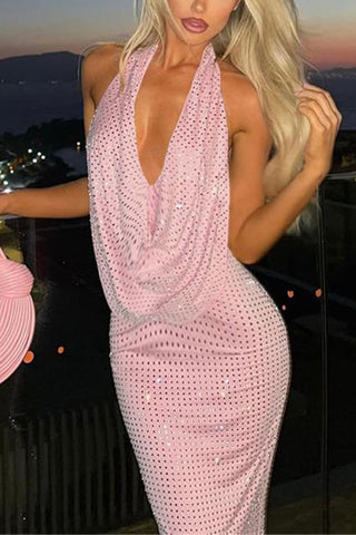 Halter Neck Night Out Dress
